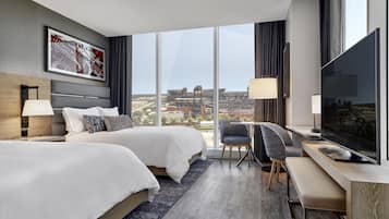 Literie de qualité supérieure, surmatelas, draps fournis