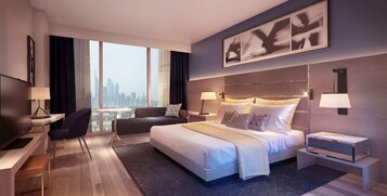 Quarto luxo, acessível | Roupas de cama premium, camas com colchões pillow-top, roupa de cama