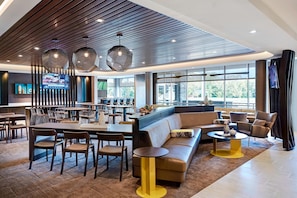 Lounge i lobbyen
