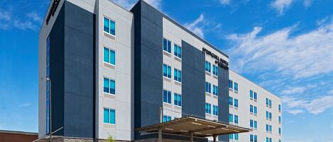 Blick von der Unterkunft