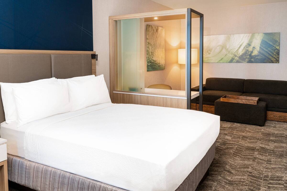 1 bedroom, hypo-allergenic bedding available, desk, laptop workspace