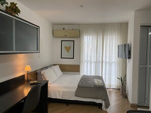 1 غرفة نوم وواي فاي وملاءات أسرّة