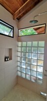 Design House, 2 Bedrooms, Garden View | Bathroom | Shower, towels