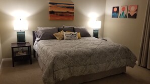 2 bedrooms, iron/ironing board, free WiFi, bed sheets