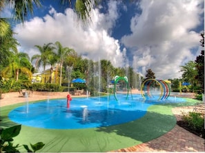 Pool - Spacious 2 Bed Bahama Bay Resort Condo Near Disney (Davenport)