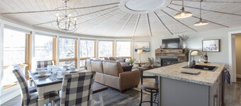 The Triple Round House, In The Heart Of Hidden Valley Ski Hill & Peninsula Lake