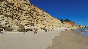 Beach nearby, sun-loungers
