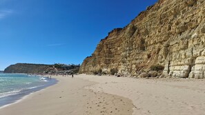Beach nearby, sun-loungers