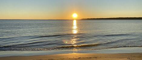 بالقرب من الشاطئ، كراسي للتشمس