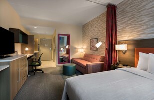 55-inch LCD TV with cable channels, TV, Netflix