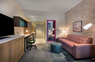 55-inch LCD TV with cable channels, TV, Netflix