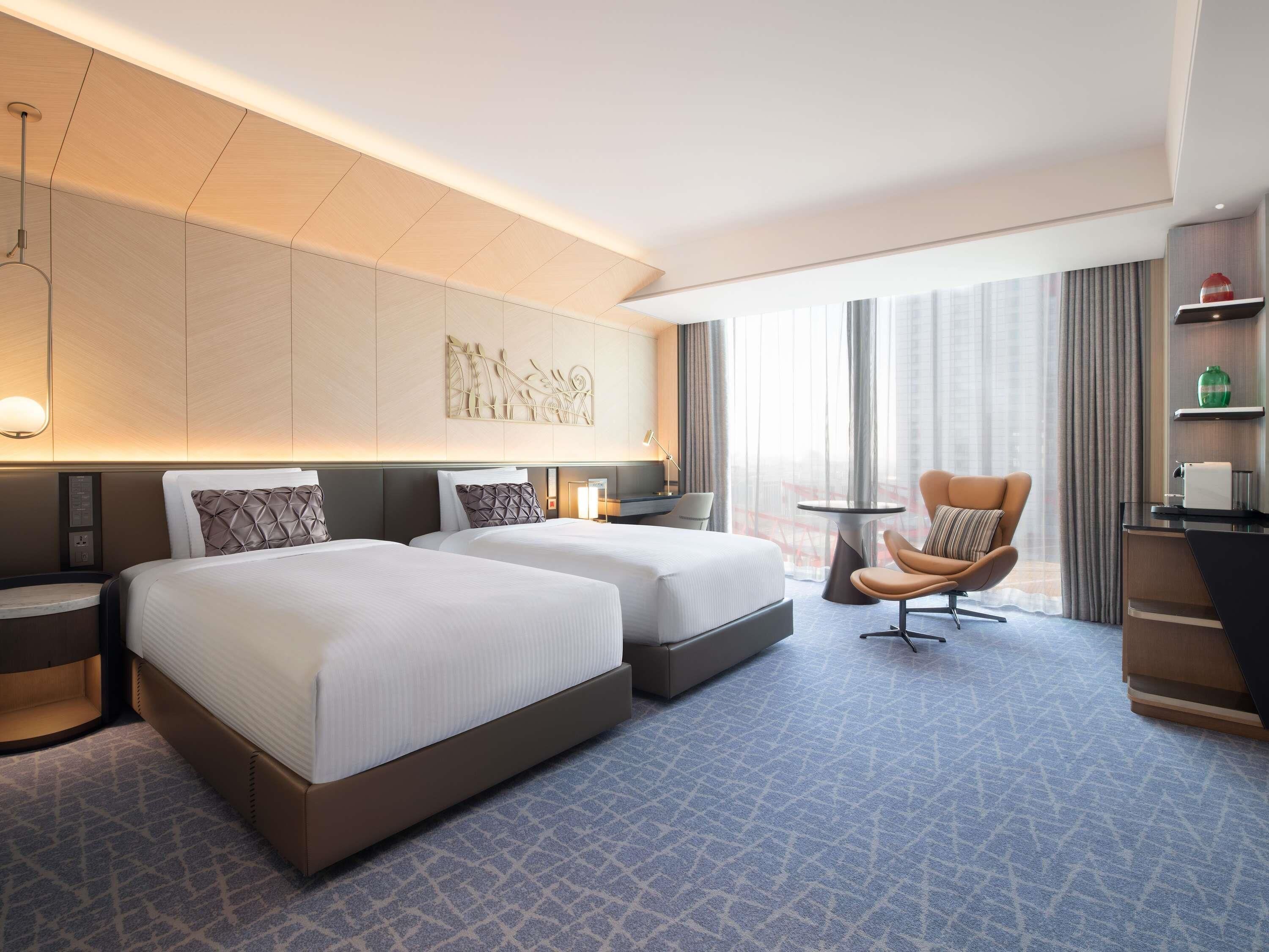 FAIRMONT 2 Single - 41sm | Dundyner, minibar, pengeskab på værelset, skrivebord