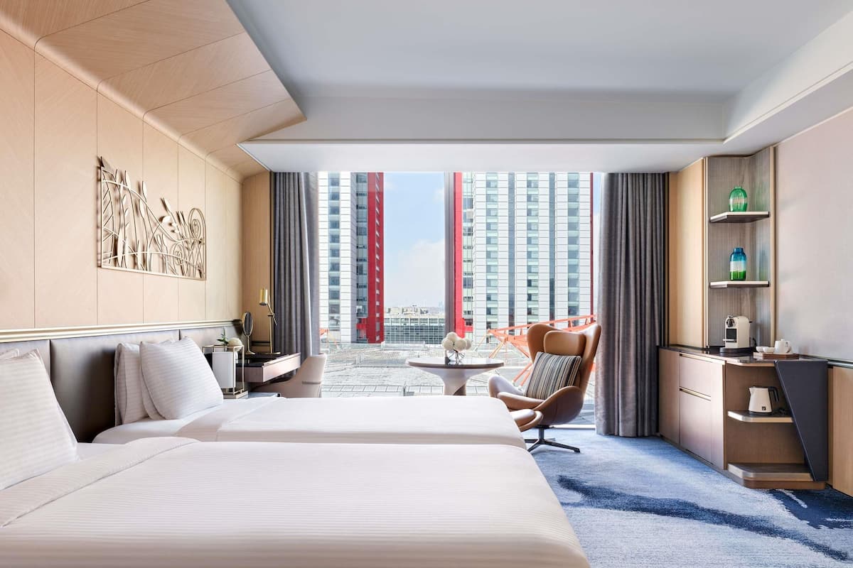 Deluxe Room, 2 Twin Beds (Panorama View) | Down comforters, minibar, in-room safe, desk