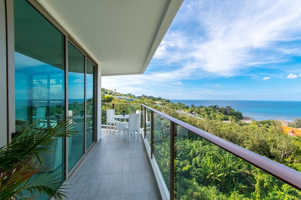 Apartment, 2 Bedrooms | Balcony view