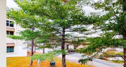 Bright & cheery condo with seasonal pool access