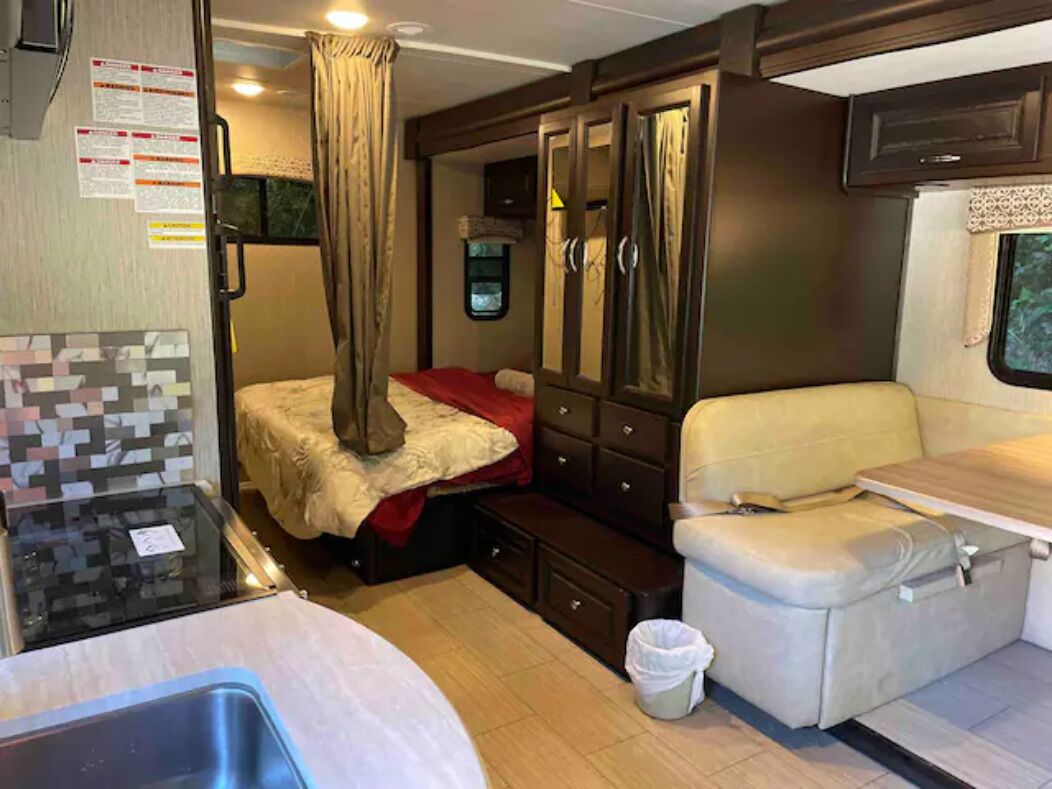 New 2019 RV with 2.5 acreage to explore and enjoy