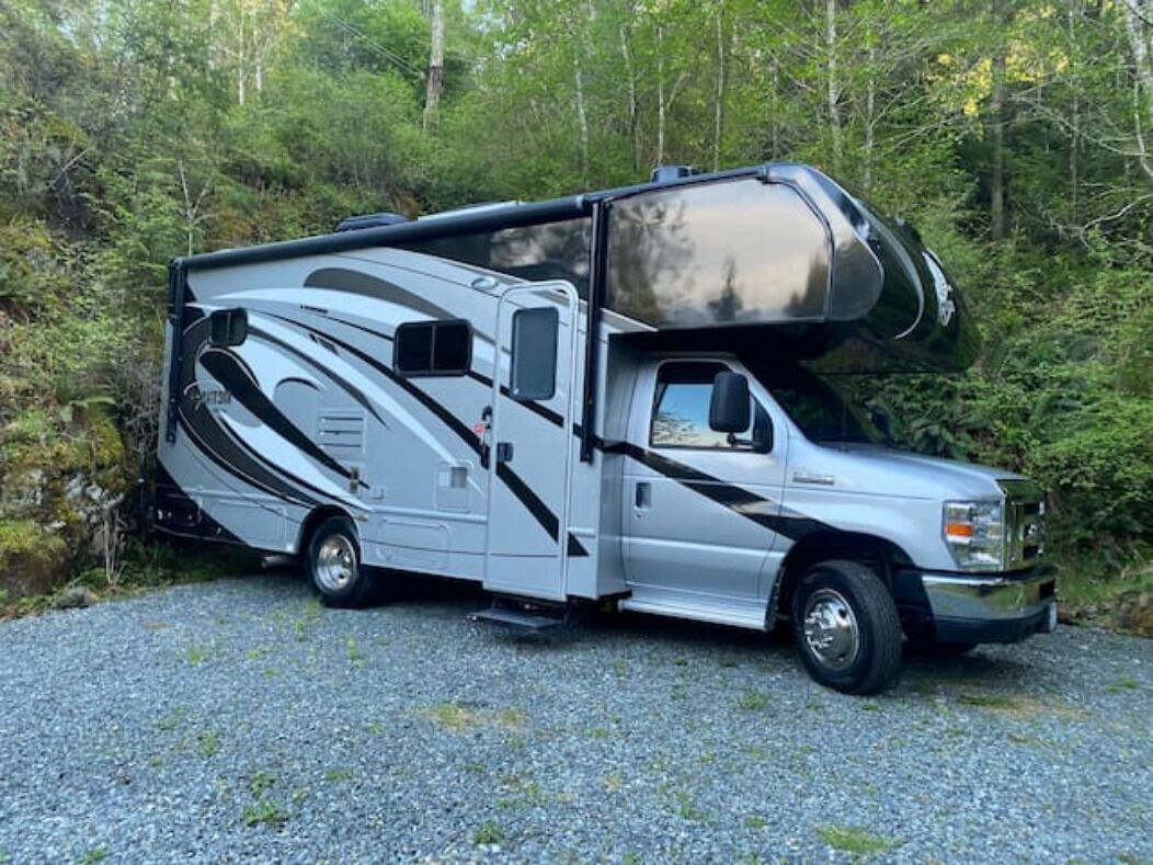 New 2019 RV with 2.5 acreage to explore and enjoy