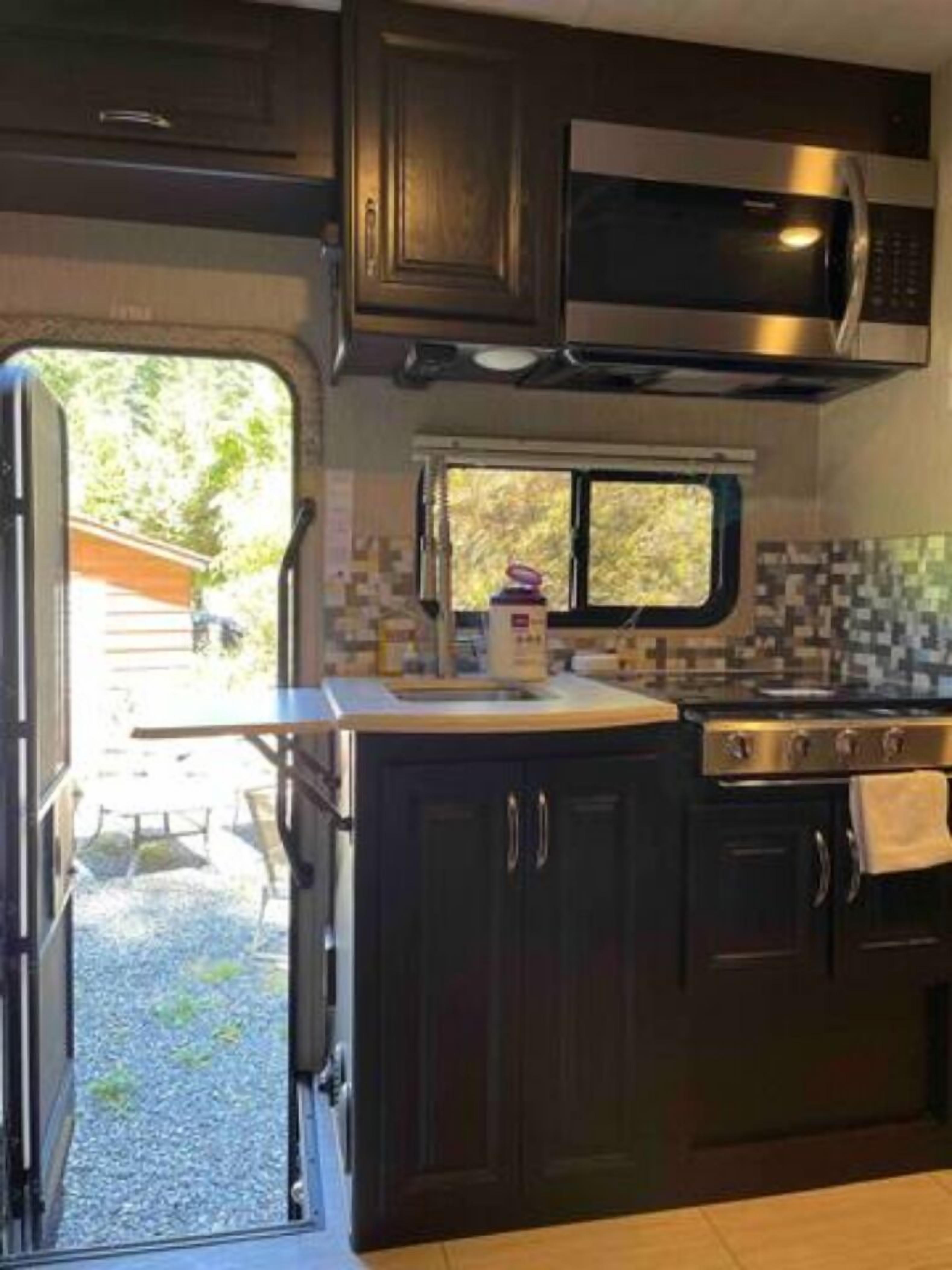 New 2019 RV with 2.5 acreage to explore and enjoy