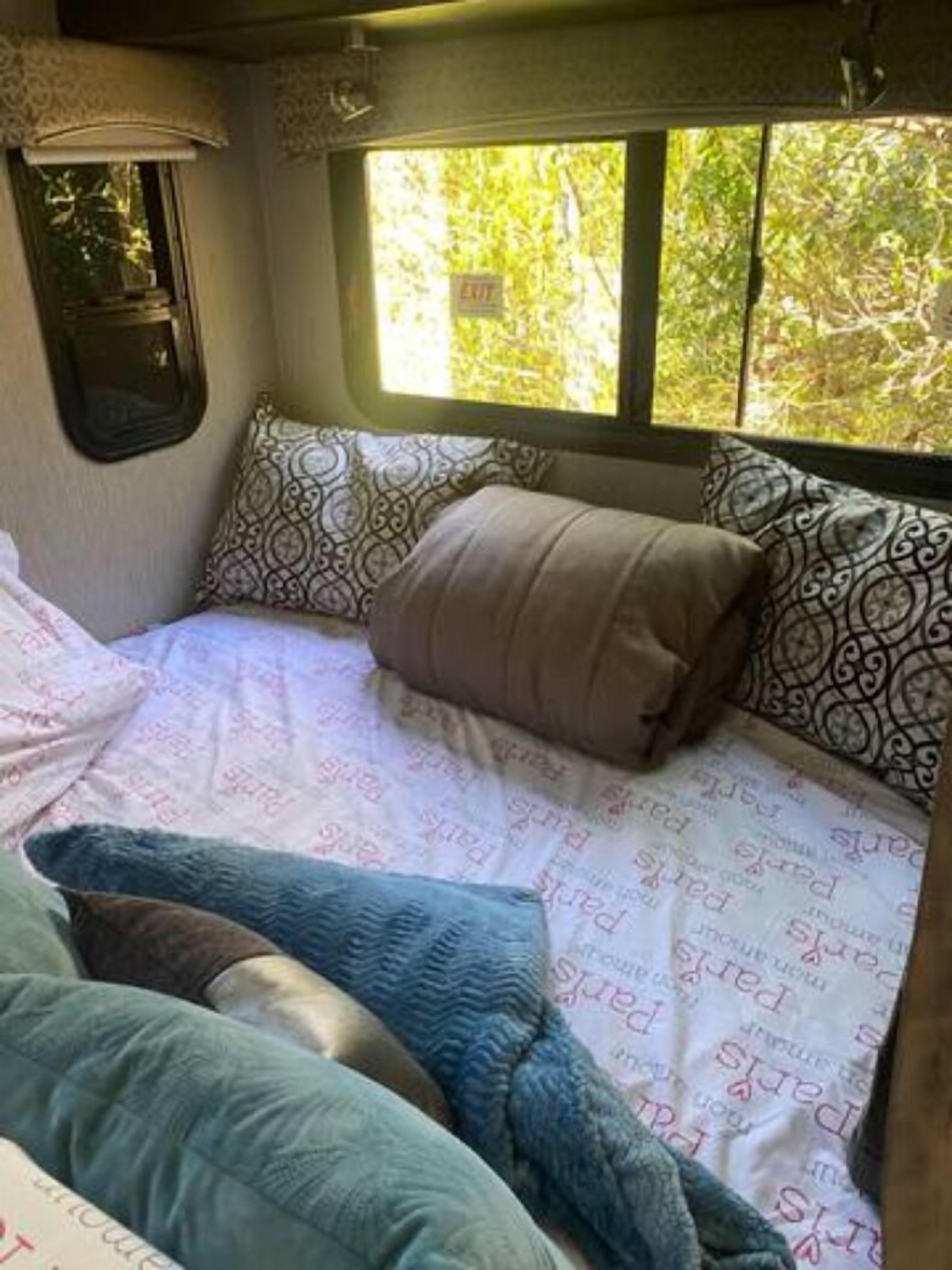 New 2019 RV with 2.5 acreage to explore and enjoy