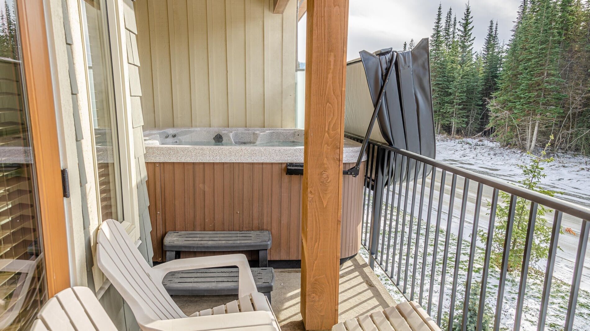 Leilighet, 2 soverom | Utendørs boblebad