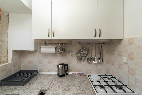 Apartment (Two Bedroom Apartment) | Eigene Küche | Kühlschrank, Mikrowelle, Ofen, Toaster