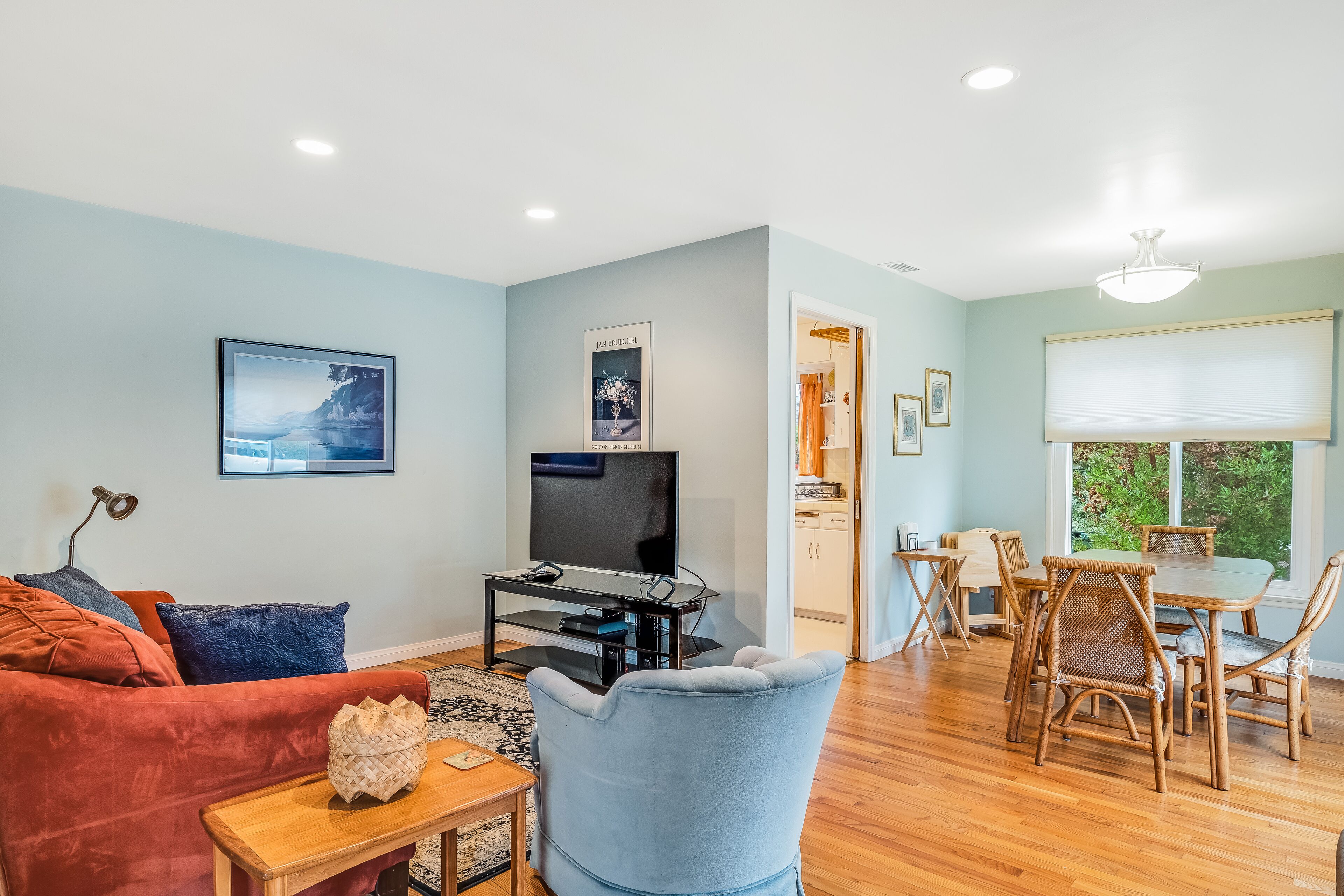 Quaint home with WiFi, central AC, & furnished patio with private gas grill