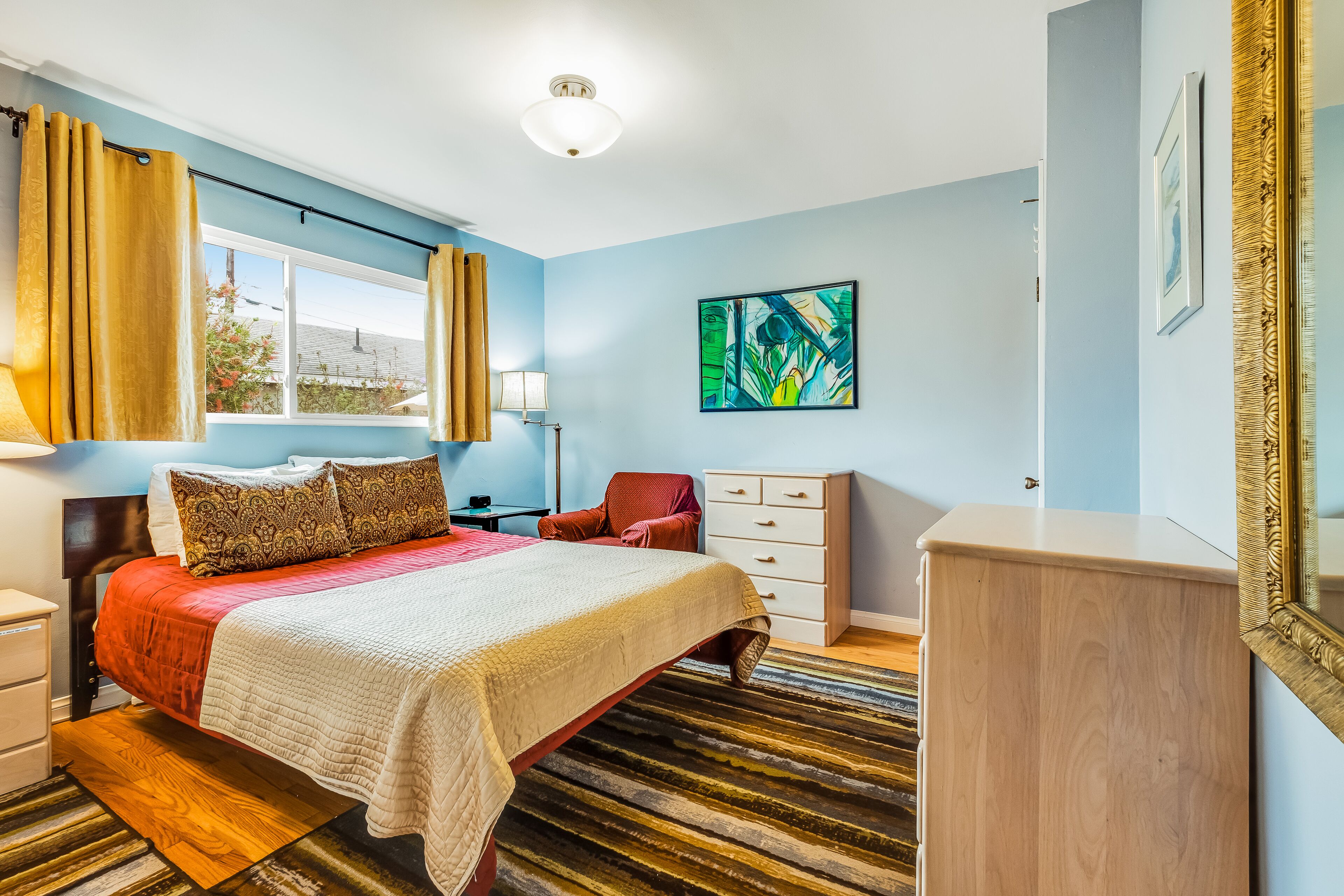 Quaint home with WiFi, central AC, & furnished patio with private gas grill