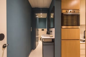 舒適公寓, 1 張標準雙人床和 1 張沙發床 | 私人廚房 | 電冰箱、烤箱、爐台、咖啡機/沖茶器