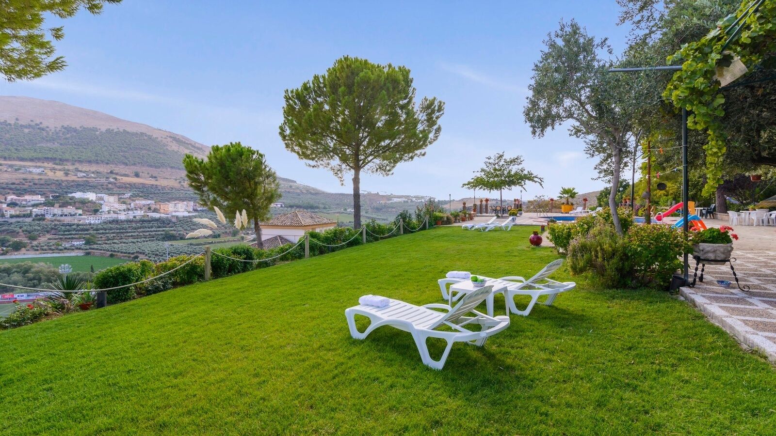 Terrein van de accommodatie