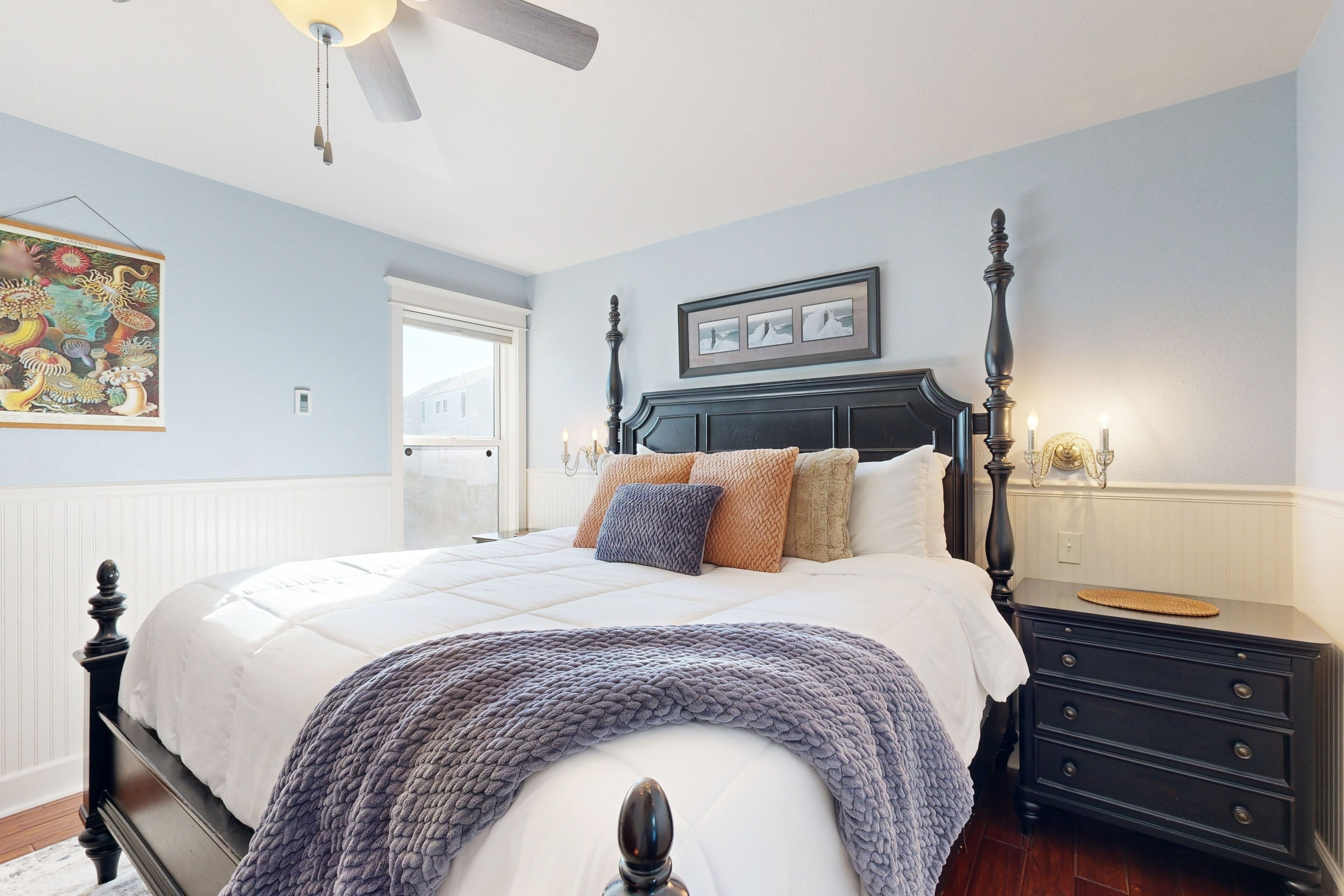 1 soverom, strykejern/-brett, internettilgang og sengetøy