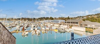 Waterfront condo with bay views & shared gym - dog-friendly