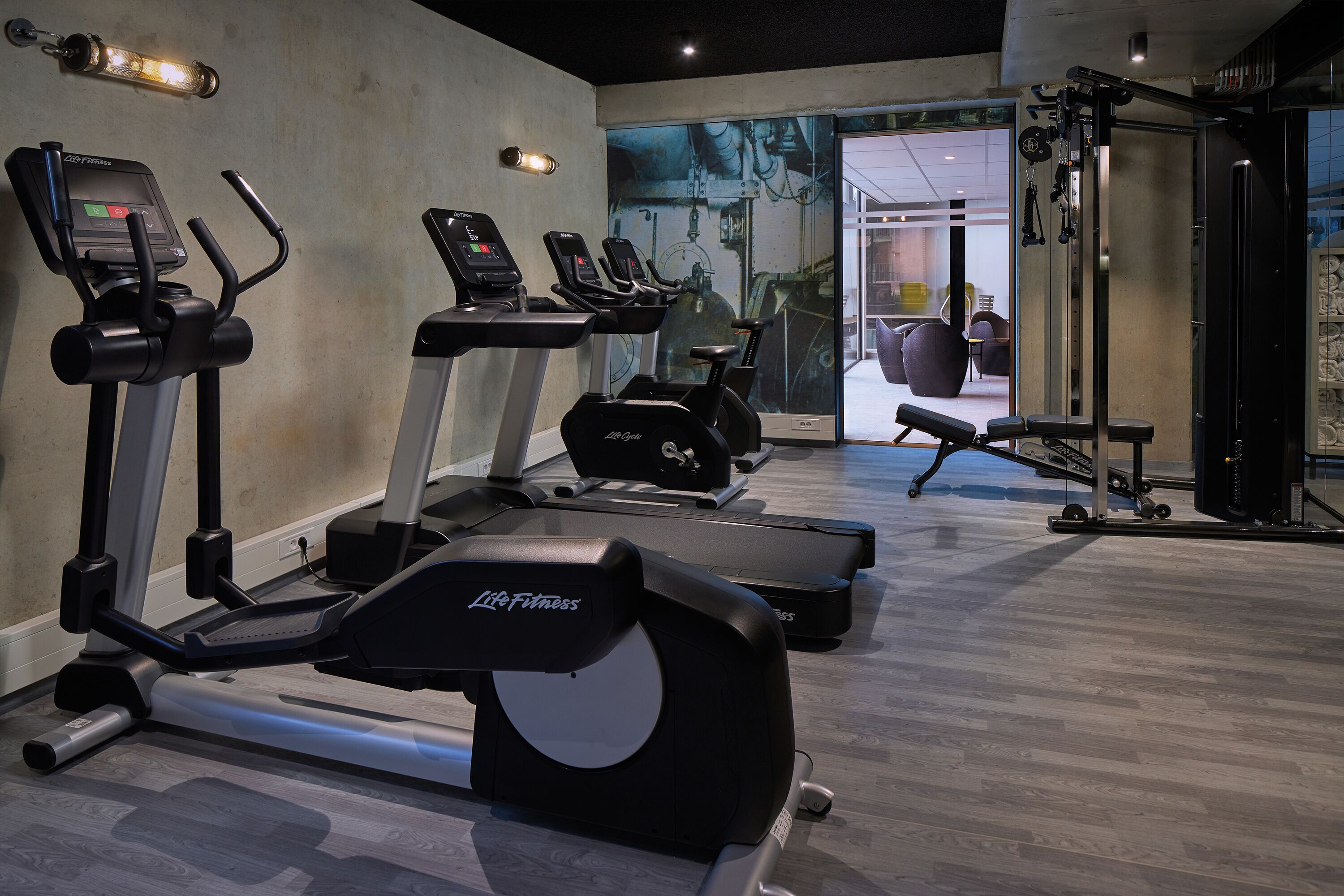 fitness studio