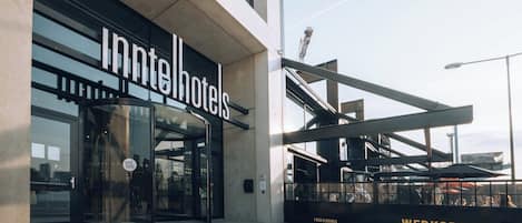 Façade de l’hébergement