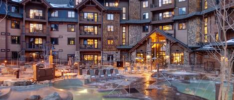 Indoor pool, outdoor pool