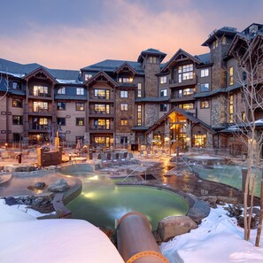Indoor pool, outdoor pool
