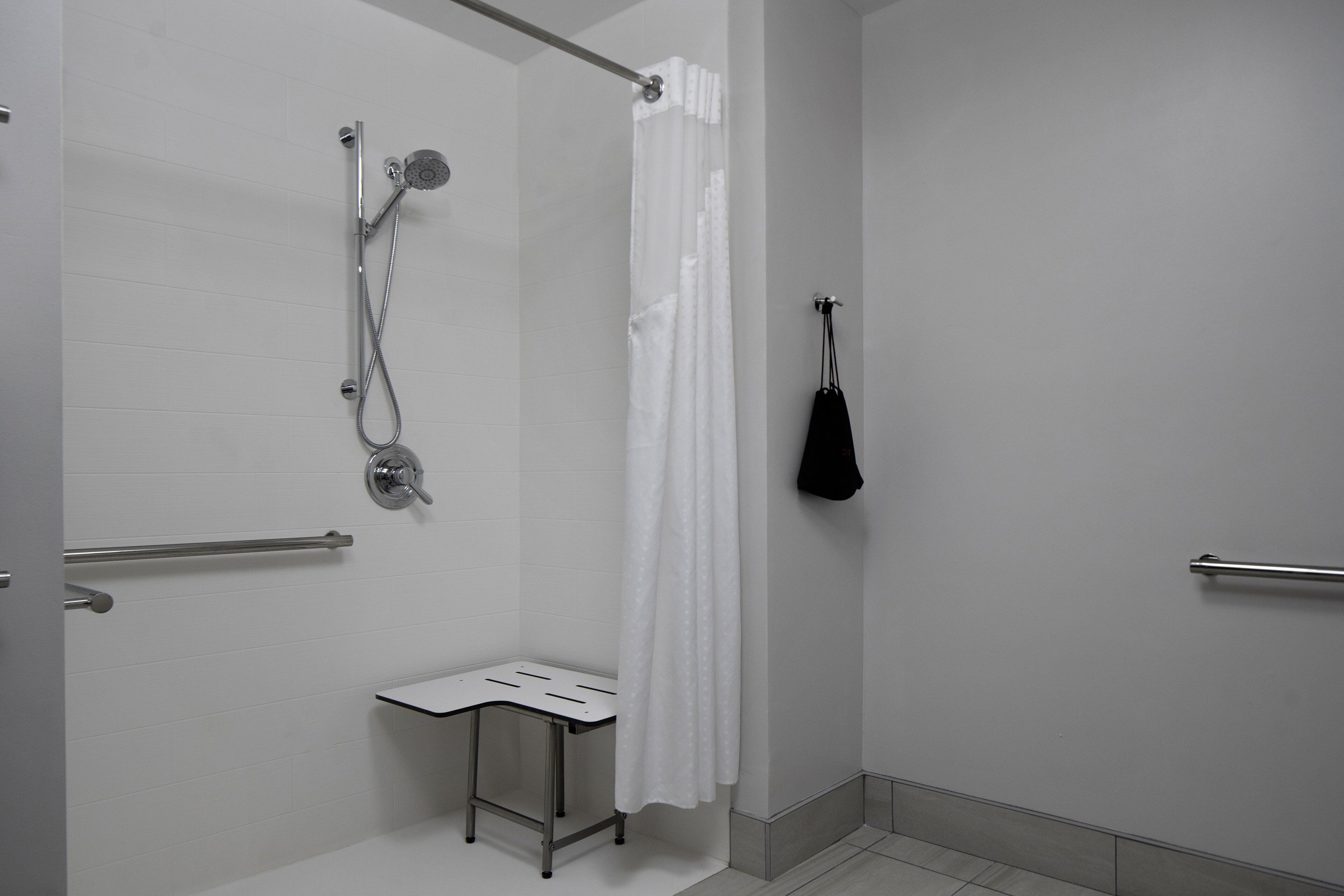 room, 1 king bed, roll-in shower (communications, mobility) | 1 bedroom, in-room safe, desk, laptop workspace