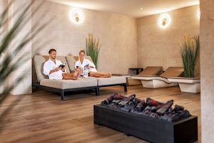 Couples treatment rooms, sauna, steam room, Turkish bath