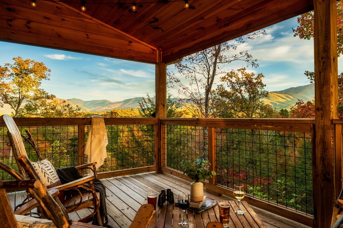 Photo 61 of Luxury 3 King Suites Cabin, Mountain Views, FirePit, HotTub, Games, Pet friendly