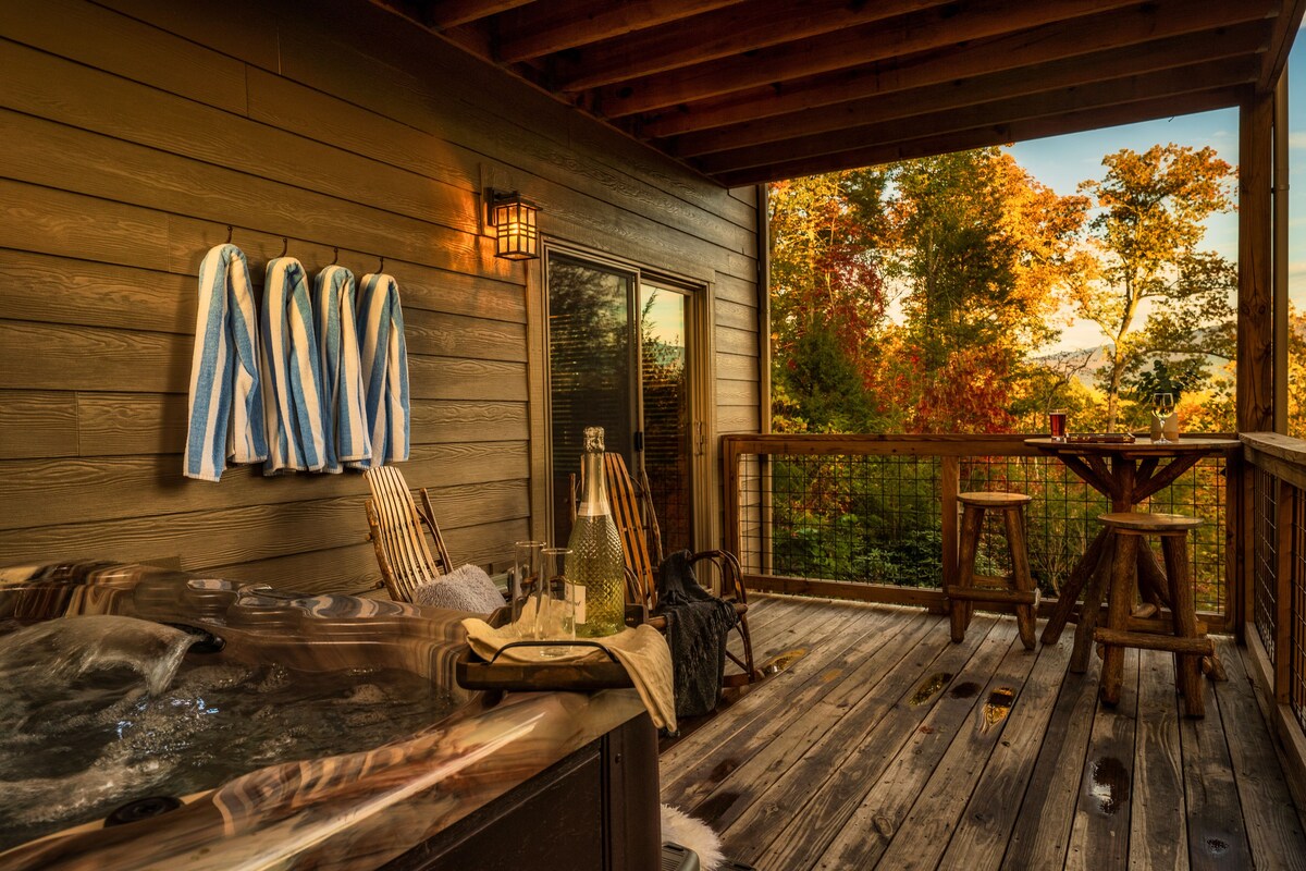 Photo 94 of Luxury 3 King Suites Cabin, Mountain Views, FirePit, HotTub, Games, Pet friendly