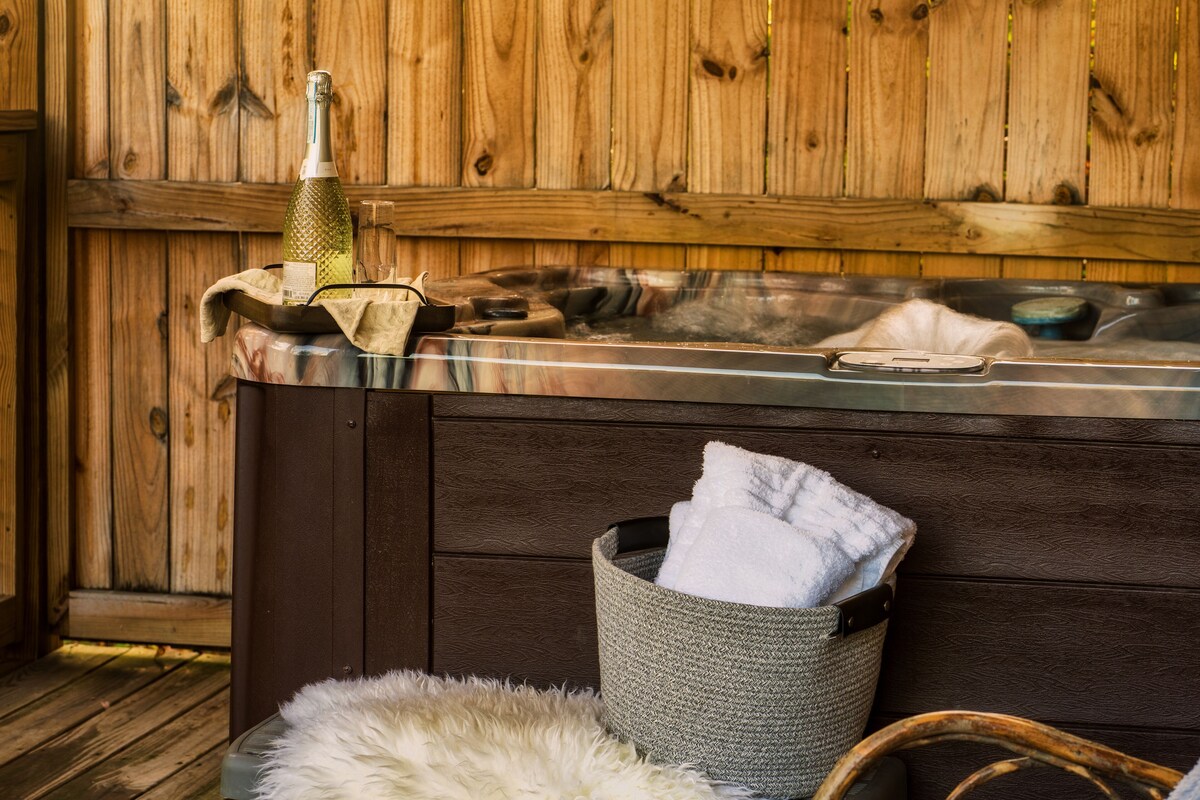 Photo 95 of Luxury 3 King Suites Cabin, Mountain Views, FirePit, HotTub, Games, Pet friendly