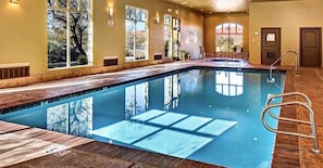 Indoor pool, outdoor pool