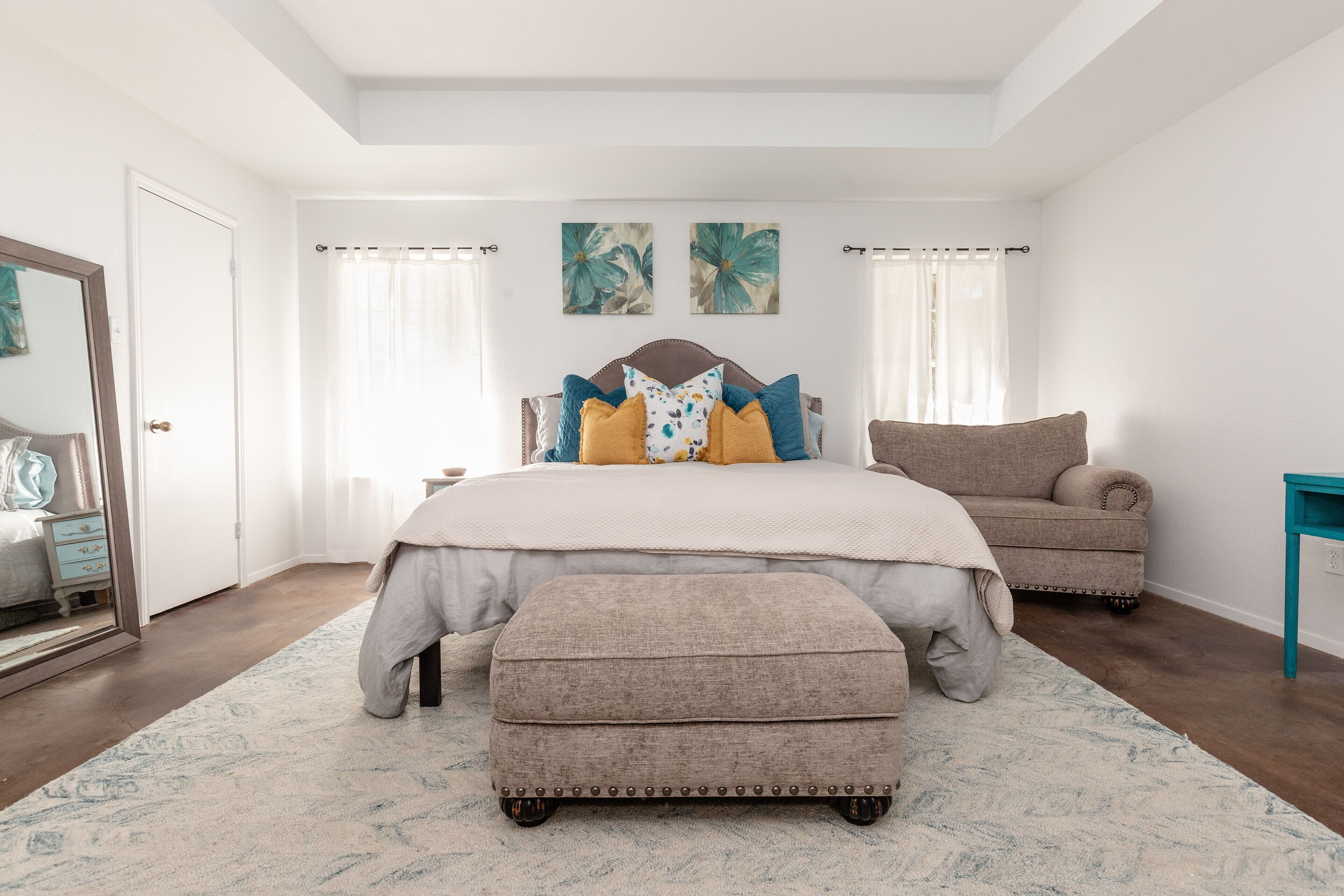 3 habitaciones, tabla de planchar con plancha y wifi gratis 