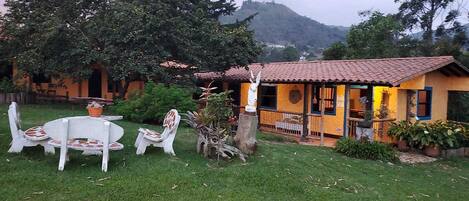 Àrea exterior de l'allotjament