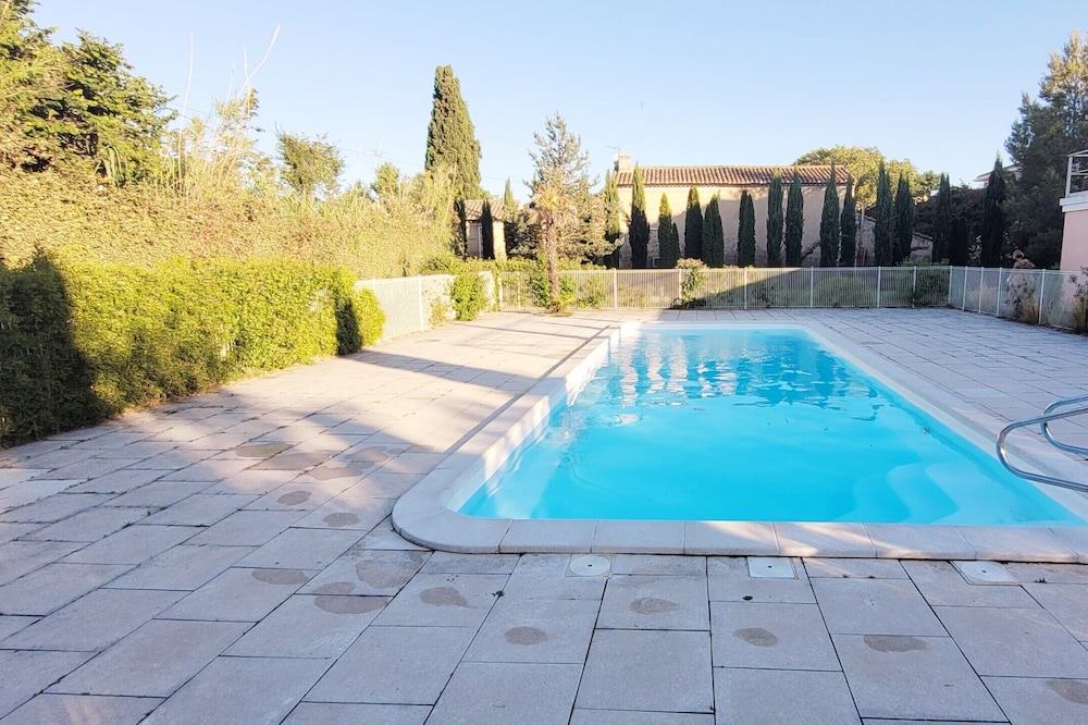 Cosy Studio Balcon / Tennis / Swiminng Pool
