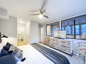 4 bedrooms, iron/ironing board, free WiFi, bed sheets