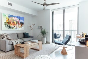 48-inch flat-screen TV with digital channels, TV, pay movies