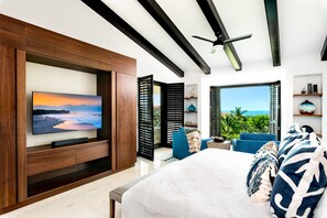 4 bedrooms, in-room safe, iron/ironing board, travel crib