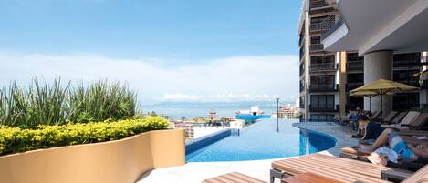Indoor pool, a heated pool