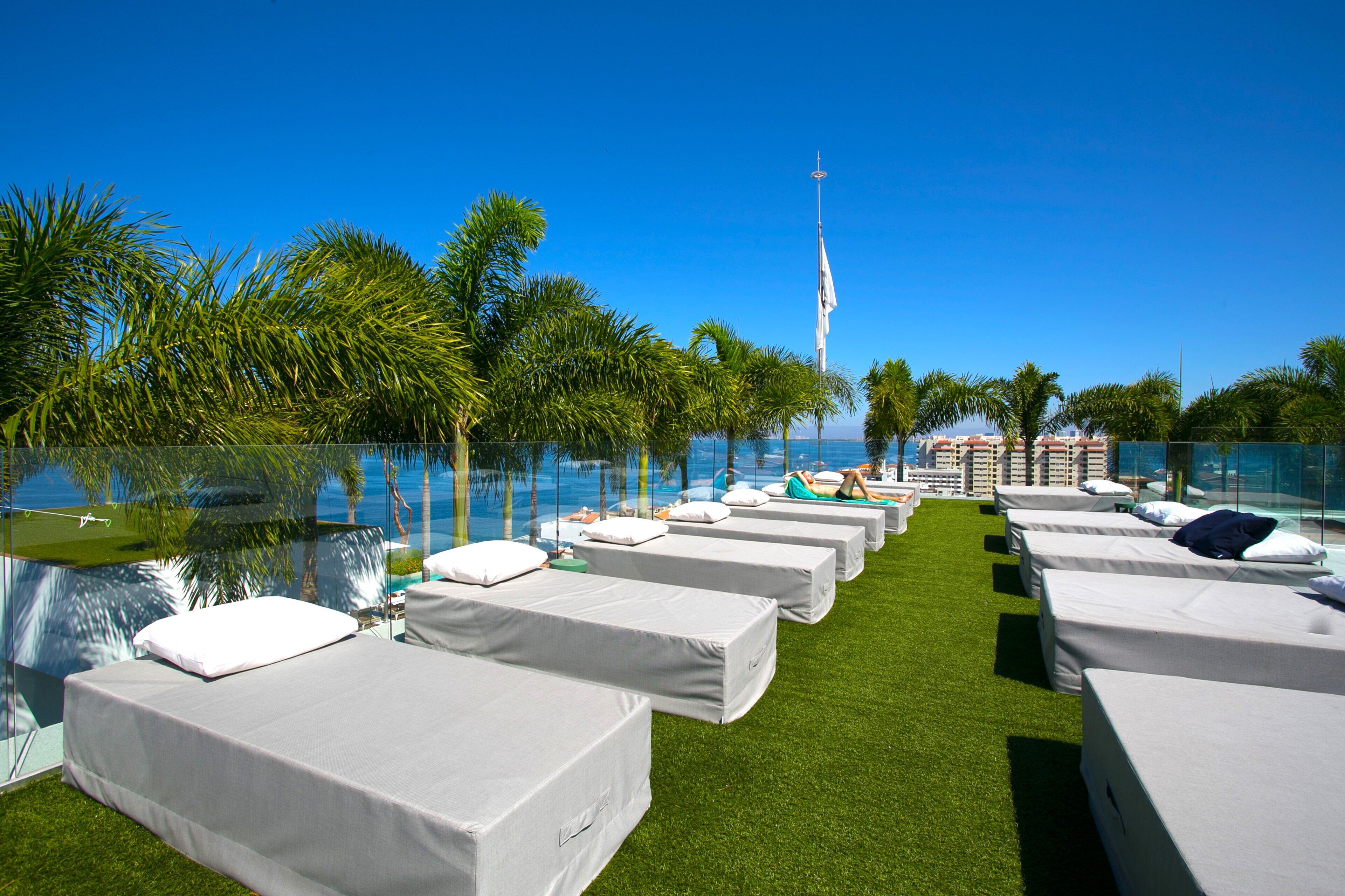 Overnattingsstedets uteområder