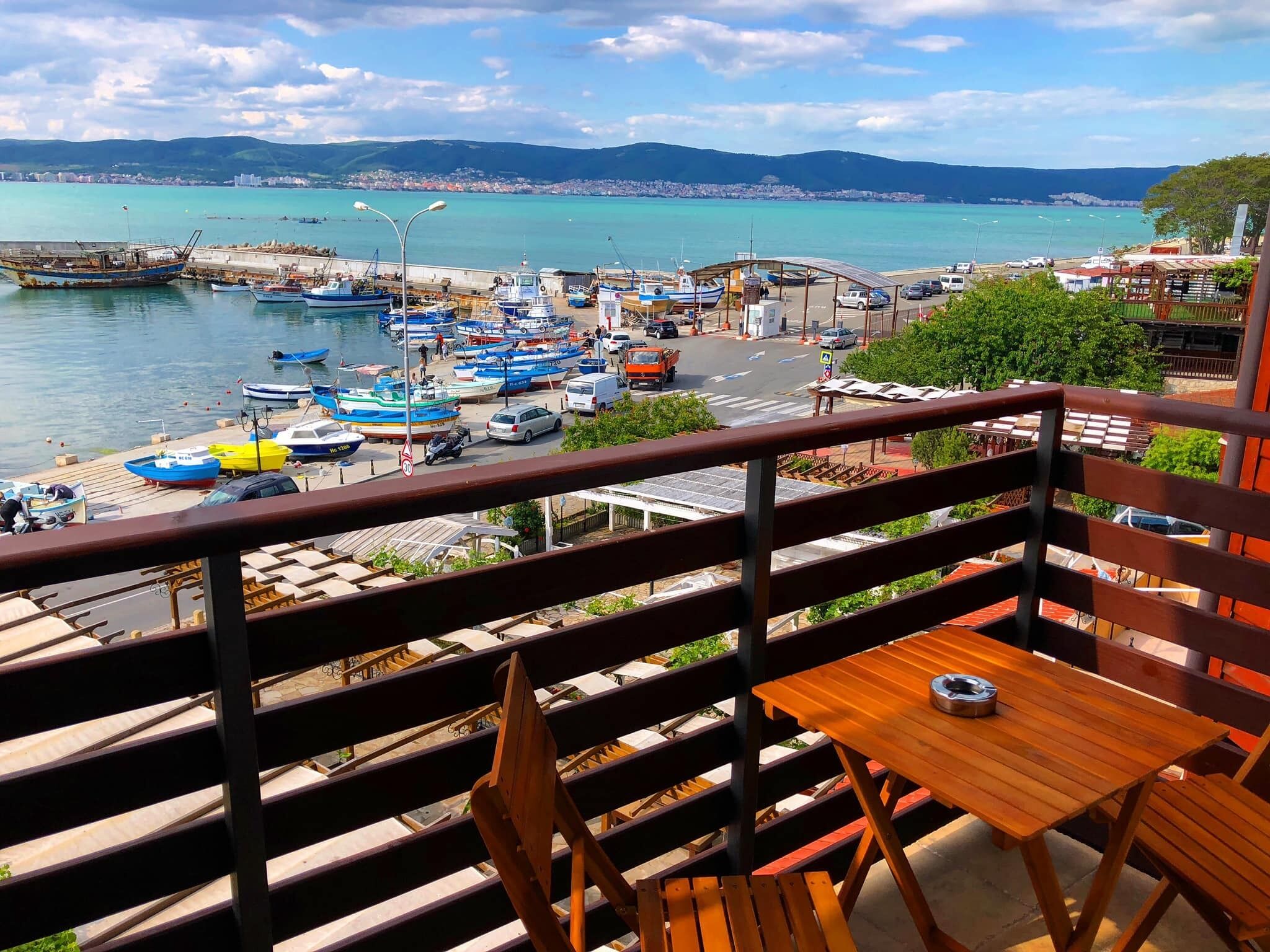 Tripla Classic, balcone, vista mare | Vista dalla camera